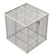 Anysizebasket Rectangular Wire Mesh Basket: 12Lx12Wx12H, 304 SS, 1/4 Rod Frame, Hinged Lid W/ Latch, Mesh: 2x.063 TMT-120120120-P02S - alternate 2